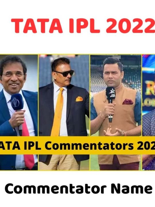 TATA IPL Commentators 2022