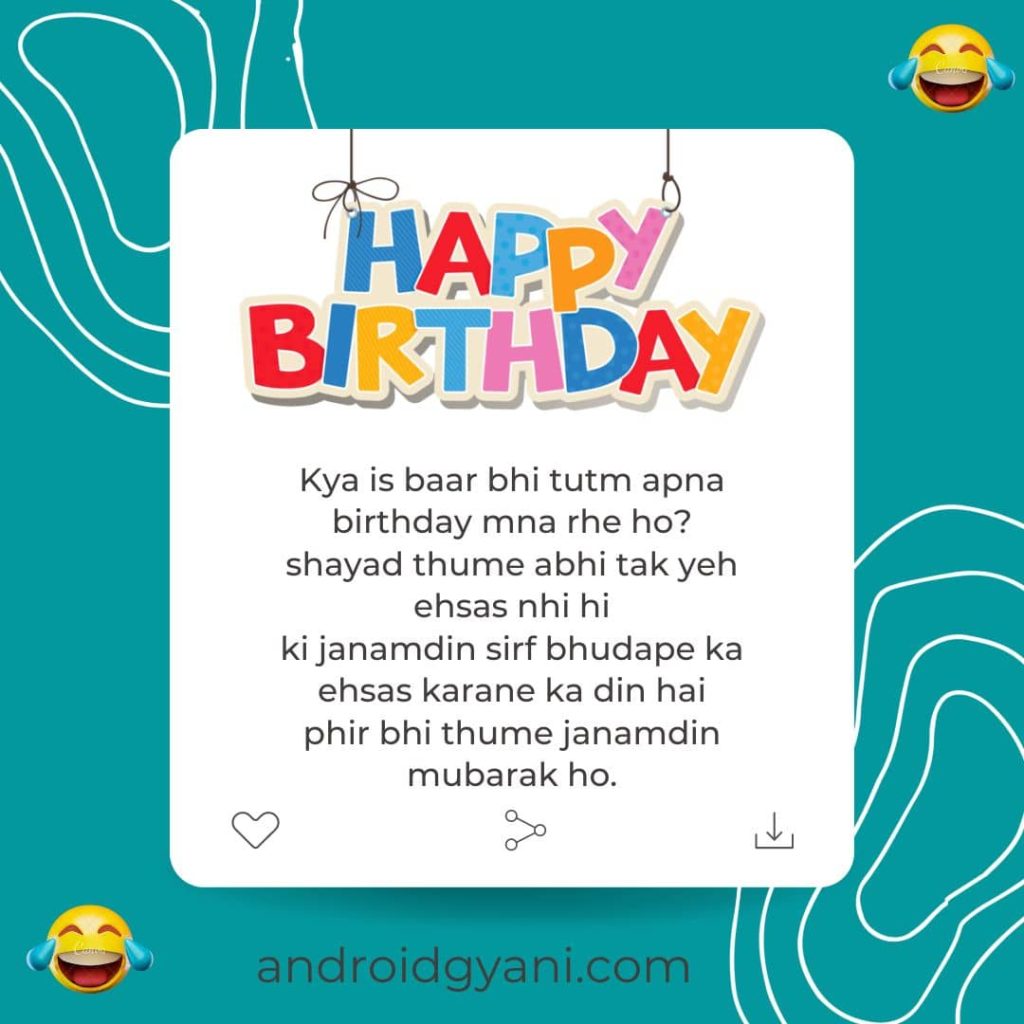 Updated 100+] Funny Birthday Wishes In Hindi | Best Birthday Jokes In Hindi  2023