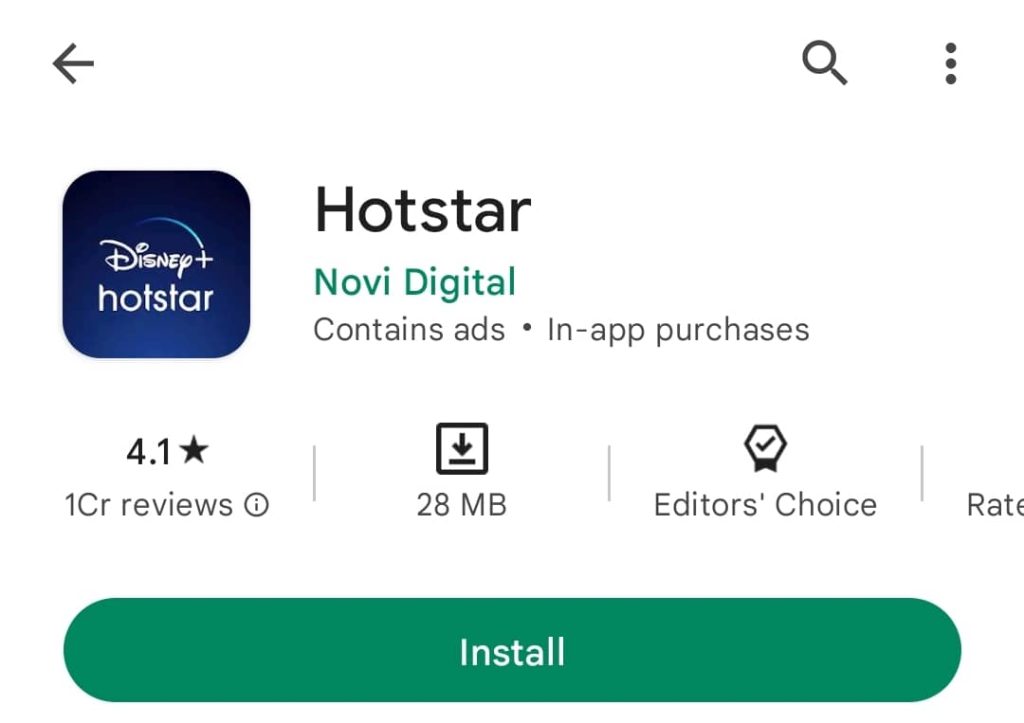 hotstar download