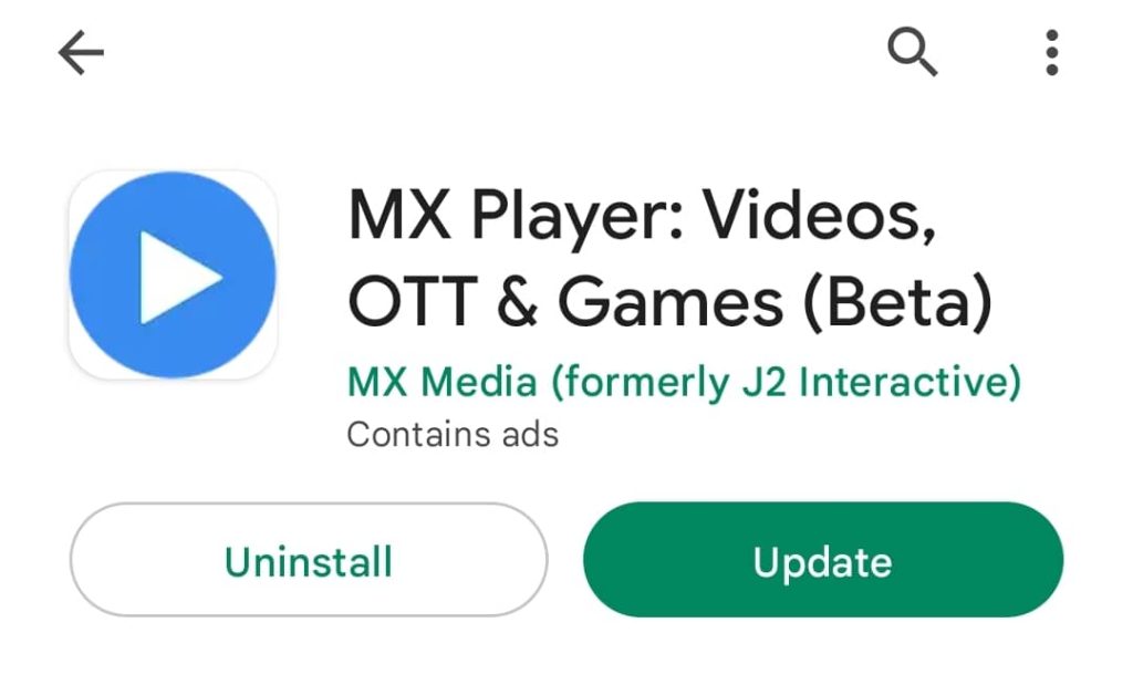 mx player download